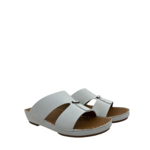 نعال ولادى من الجلد الطبيعى بنقشة الغزال